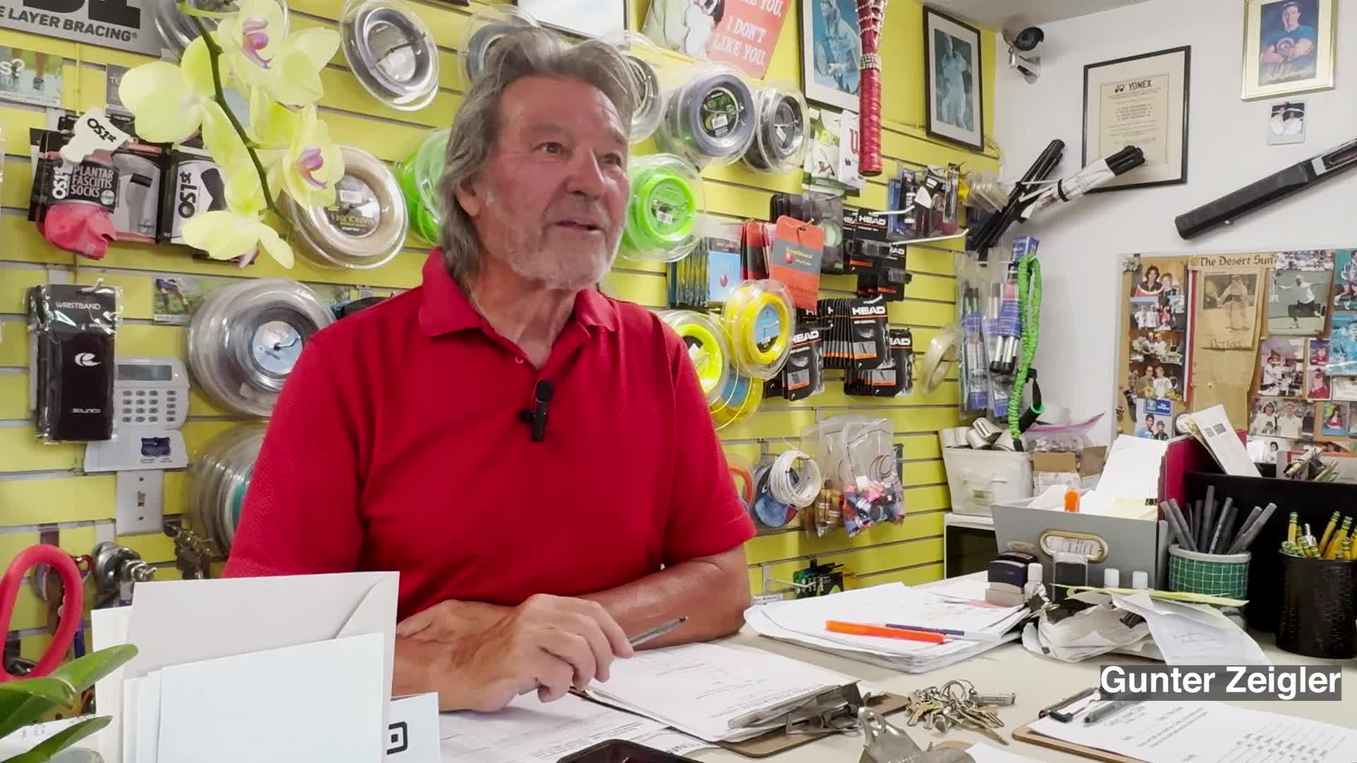 Matchmaking — Gunter Ziegler in the pro shop, video thumbnail